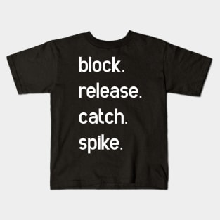 block release catch spike Kids T-Shirt